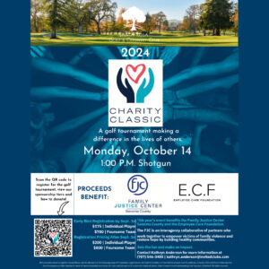 2024 Charity Classic Golf Tournament Informational Flyer